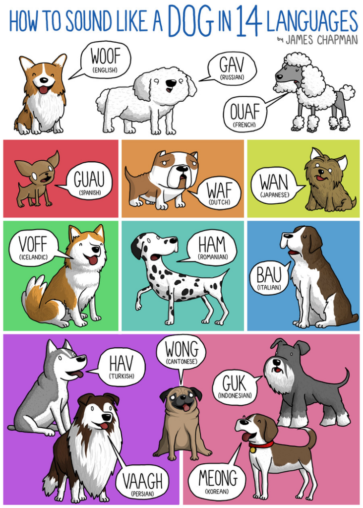 How dogs woof in other languages