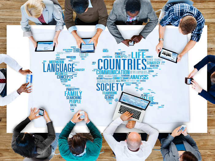 Language Translation Table - Multilingualism
