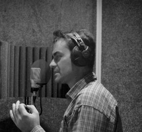 Portrait of the voice artist Nikolay N