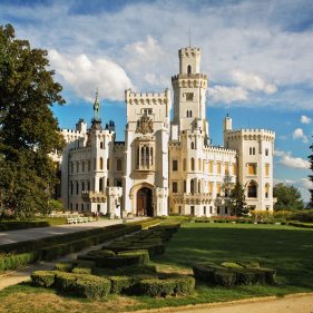 Hluboká State Chateau, representing Czech accent voice-over history