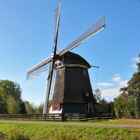Windmill, representing Dutch accent voice-over history