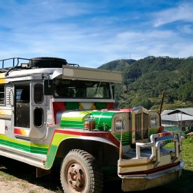 Jeepney, representing Filipino voice-over talent history