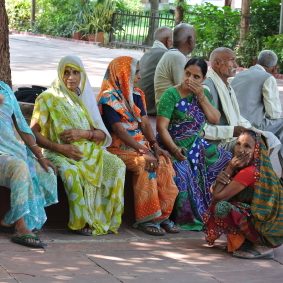 Gujarati speakers gathered together