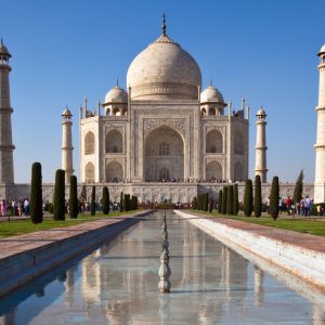 Taj Mahal, representing Indian accent voice-over history