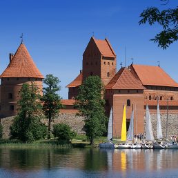 Trakai Castle, representing Lithuanian voice-over talent history