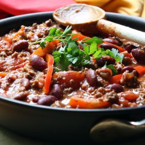 Chili bowl, representing Mexican Spanish voice-over talent history