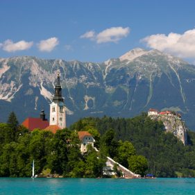 Lake Bled, representing Slovenian voice-over talent history