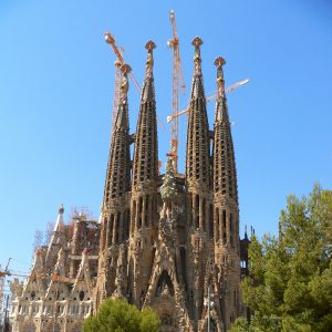 Barcelona Cathedral, representing Spanish accent voice-over history