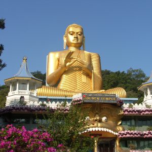 Dambulla Royal Temple, representing Tamil voice-over talent history