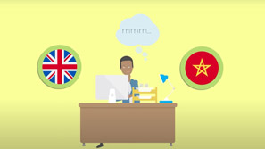 Translation of audio and video content