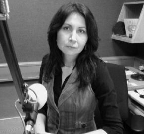 Portrait of the voice artist Andrea W