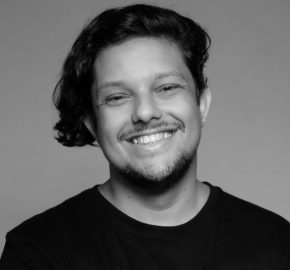 Portrait of the voice artist Daniel DA