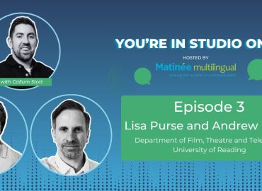 You're in Studio One podcast blog banner